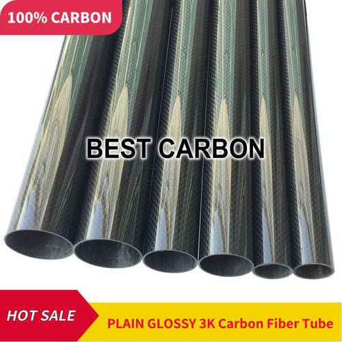 4 pcs of 8mm x 6mmx 1000mm High Quality 3K Carbon Fibe Fabric Wound/winded Tube,Tail Boom,Quadcopter arms
