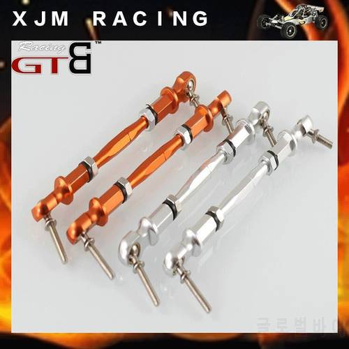 CNC Metal Steering Linkages for 1/5 GTB RACING Hpi Rofun Baha Km Rovan Baja 5b 5T 5SC TRUCK RC CAR Toys Parts
