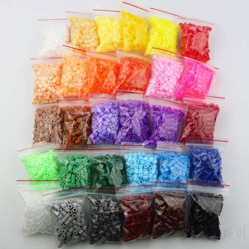 5mm hama beads 30 bags A total of 6000pcs 30 colors available 100%quality guarantee perler PUPUKOU fuse toy beads puzzles