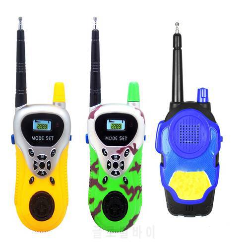 3 styles Children outdoors wireless Walkie Talkie toy Radio UHF Two Way Walkie Talki parent-child interaction for children gifts