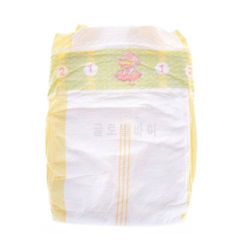1Pc Disposable Soft Tiny Cute Newborn Diapers White Thin section Diapers Wear fit 43cm Children Doll Accessories