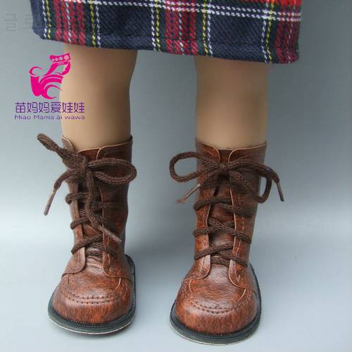 Lace Up PU Martin leather Boots Shoes for 18