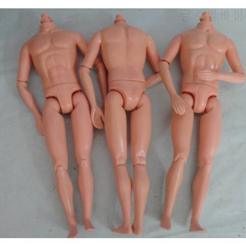 AILAIKI Best Selling Prince Ken Male Doll Body Joints 1/6 Man Naked Body For Doll&39s DIY Plastic Naked Male Doll Body Boy Toys