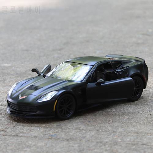 1:36 Scale Corvette c7 Diecast Alloy Metal Car Model Collection Diecasts & Toy Vehicles Car Toy Pull Back Toys Car
