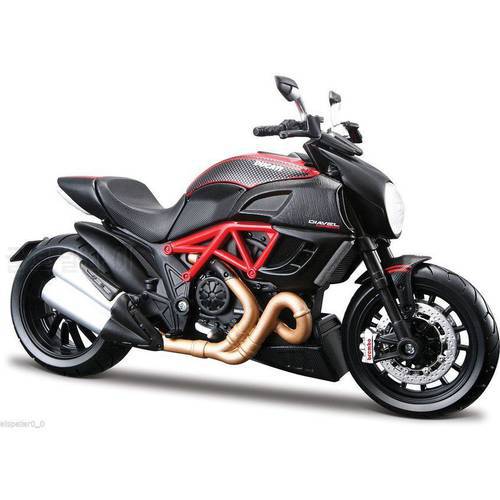 Maisto 1:12 Ducati Diavel CARBON MOTORCYCLE BIKE DIECAST MODEL TOY NEW IN BOX