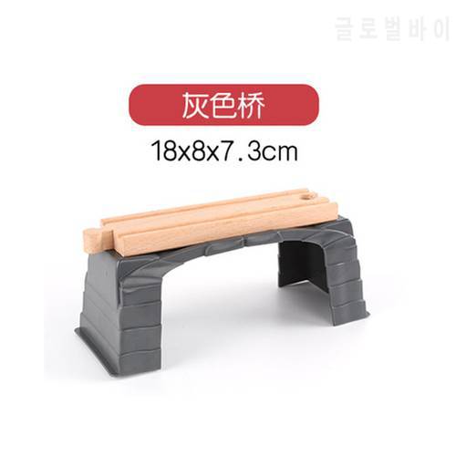 Plastic Simulation Scene Tunnel Christmas Gift Toy Grotto Compatible Fit Br Wooden Educational Train Boy / Children Wood P163