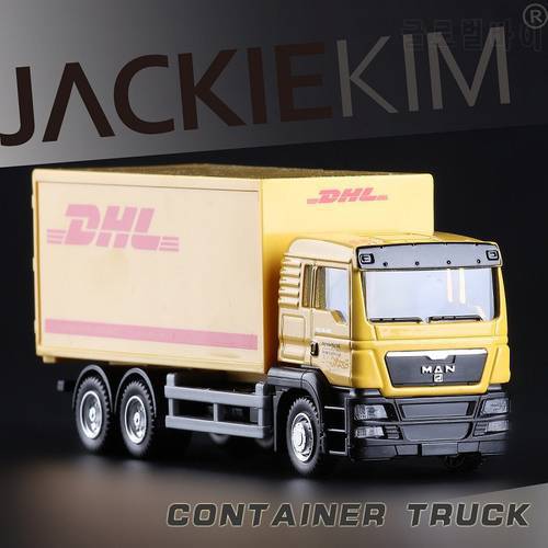 Simulation Exquisite Diecasts & Toy Vehicles SCANIA Container Transport Truck RMZ city 1:64 Alloy Car Model Christmas Gifts