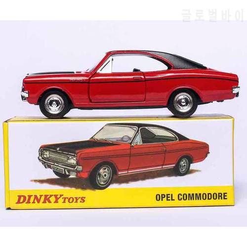 Dinky Toys Atlas 1420 1/43 OPEL COMMODORE COUPE Hot Alloy Diecast Car Model Collection Toys for Children Adult Wheels