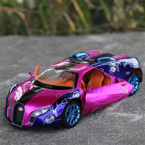 New 1:32 Toy Car Bugatti GT Metal Alloy Diecast Car Model Miniature Scale Model Metal Toy Model Car Toys For Children