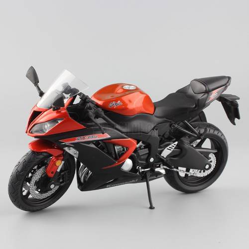 1:12 Scale Kawasaki Ninja 636 ZX 6R Race Bike Motorcycle ZX-6R Diecast Model Vehicles Automaxx Hobby Thumbnails For Collection