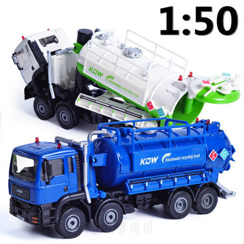 High simulation alloy cars model,1:50 metal Waste truck,Transport Engineering Automotive,Engineering Model,free shipping