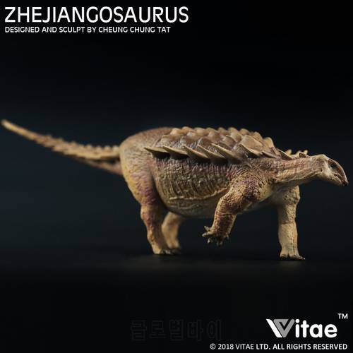 2018 Vitae Jurassic dinosaur animal model Zhejiangosaurus lishuiensis ankylosaurus 1:35