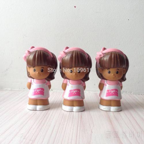 3pcs/lot Fisher Little Girl Style As picture Show
