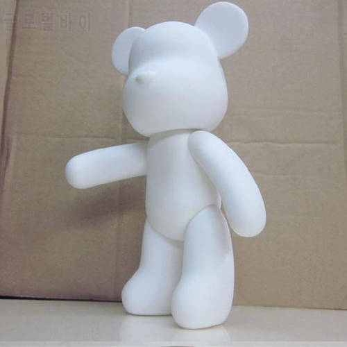 Wholesale 5pcs/set Gloomy Bear POPOBE 7 inch White Mold for DIY painted 18cm H