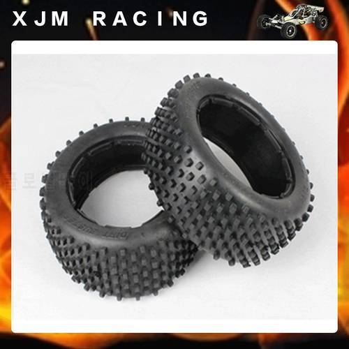 Front or Rear Wheels Off-road Small Nail Tire Skin Set for 1/5 Hpi Rovan Km GTB Racing Mcd Baja 5b Ss Truck Rc Car Parts