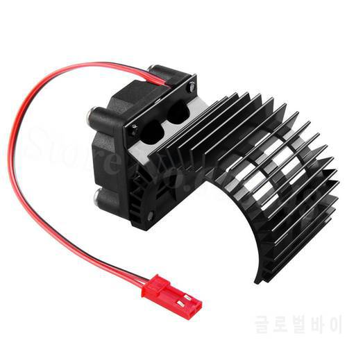 Brushless Motor Heatsink with Cooling Fan RS540 550 540 Size 4.8-6v Electric Engine Heat Sink For RC Car Truck Buggy Crawler