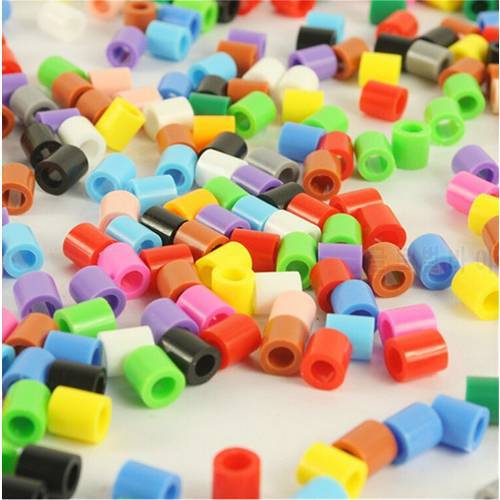 Wholesale 10000pcs/lot Mixed color 5MM HIGHGRADE hama beads diy toy foodgrade hama fuse beads Puzzles PUPUKOU