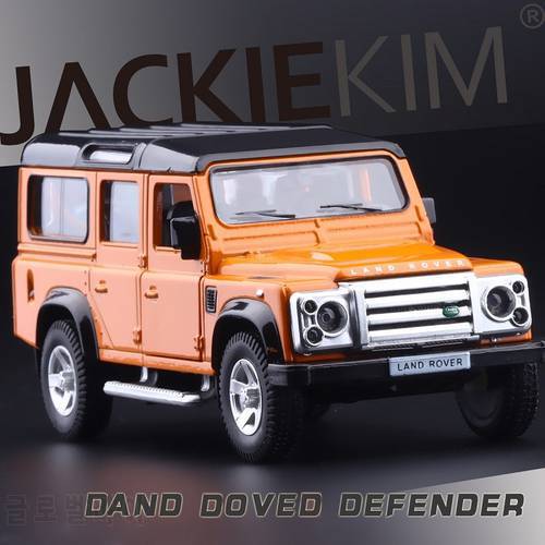 Christmas Gifts 5 Inch Defender Luxury Off-Road SUV RMZ city 1:36 Alloy Car Model Simulation Exquisite Diecasts & Toy Vehicles