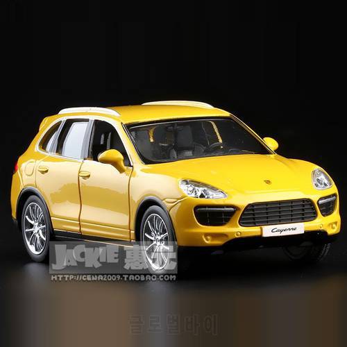 Simulation Exquisite Diecasts & Toy Vehicles RMZ city 1:36 Alloy Car Model Cayenne Turbo Luxury Off-Road SUV Gifts For Children