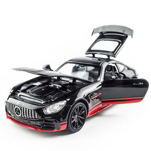1:32 LE AMG GT Roadste Simulation Model Toy Car Alloy Pull Back Children Toys Genuine License Collection Gift Off-Road Vehicle