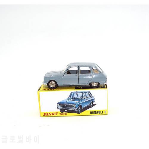 Dinky Toys Atlas 1453 1/43 RENAULT 6 Hot Alloy Diecast Car Model Collection Toys for Children Adult Wheels