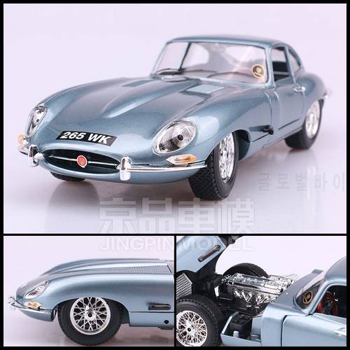Home Decor Collection Die-cast Car Model 1:18 E-type Coupe Antique Vehicle For Jaguar Birthday Gift gld3