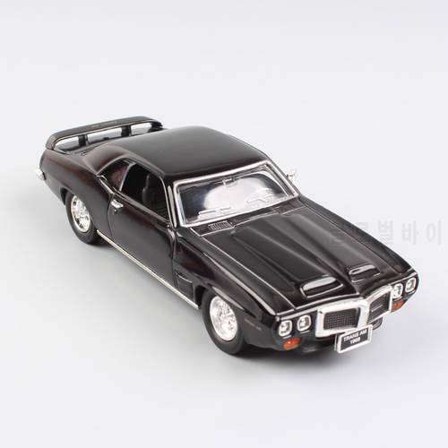 Road Signature 1/43 Scale Small 1969 Pontiac Firebird Trans AM Miniatures Diecast & Vehicles Muscle Car Model Toy Yat Ming