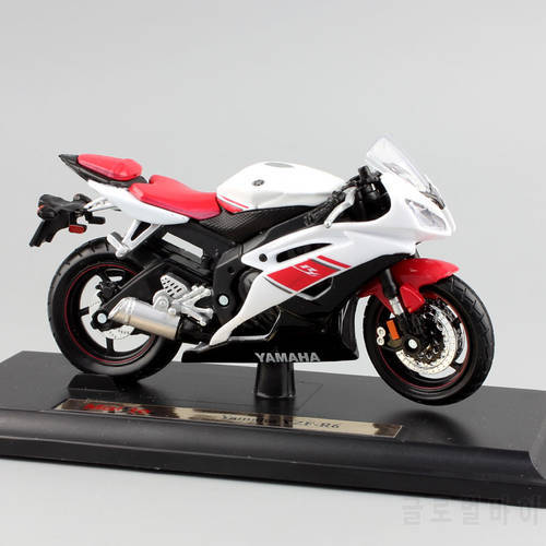 Maisto 1/18 Scale Children YAMAHA YZF R6 R1 Motorcycle Super Sport Racing Diecasts & Toy Vehicles MotorBike Model For Collection