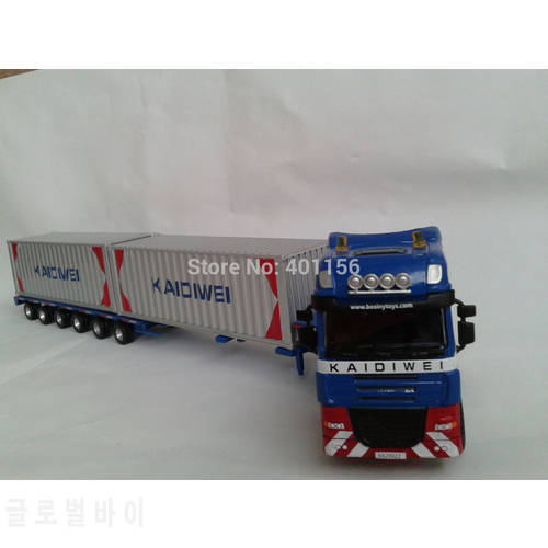 1:50 KAIDIWEI semi-trailer truck container toy