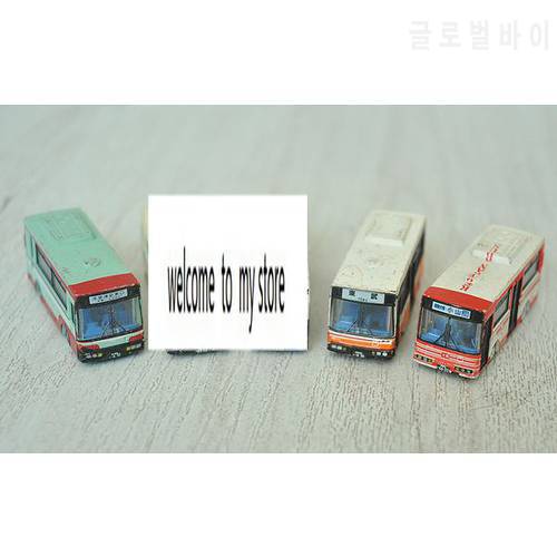 mini 4cm 1/150japan city bus 3pcs/set rare T