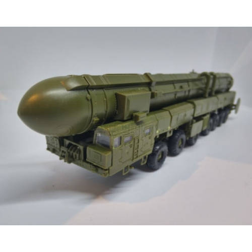NEW Tools 1/72 Russia RT-2PM2 SS-27 Sickle B Topol M intercontinental ballistic missiles model kits MZKT-79221 Truck Car Toy
