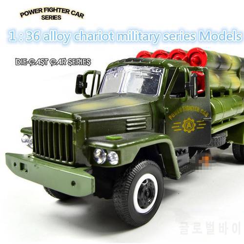 Free shipping super cool 1 : 36 Pull Back sound and lights alloy car toy chariot military series Models,2 open door