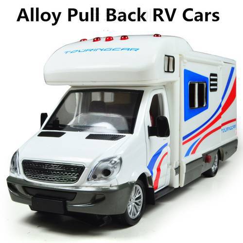 Hot alloy sliding model RV toy, alloy pull back car, wholesale, free shipping