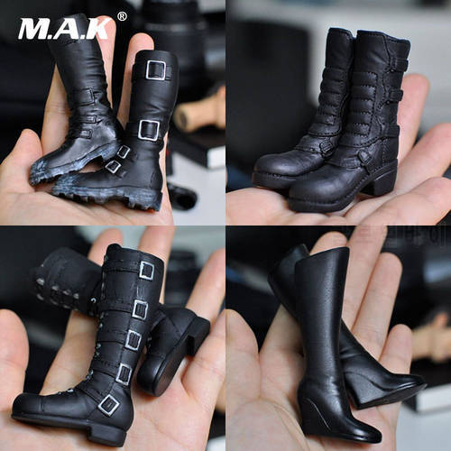 1:6 Scale Female Figure Model Toys Shoes Model Long Boots For 12