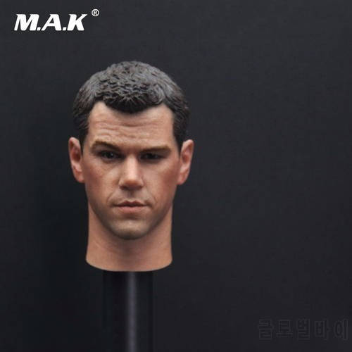1/6th Scale Matt Damon Head Sculpt The Older Version Darker for 12