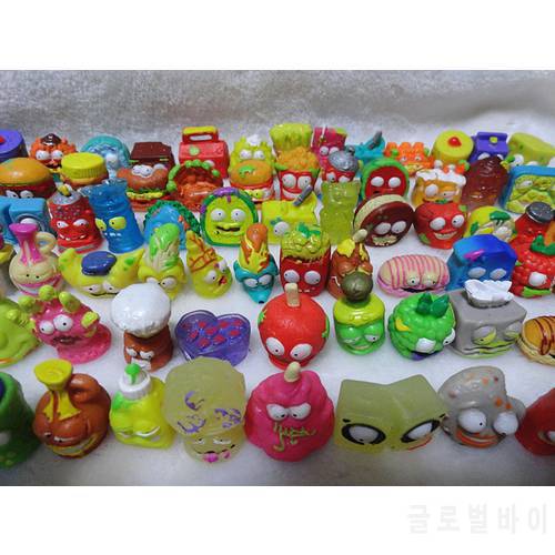 The Grossery Gang Action Toy Figures Trash Garbage Anime Doll Kids Playing Model Dolls Christmas Gift Free Shipping 50Pcs/lot