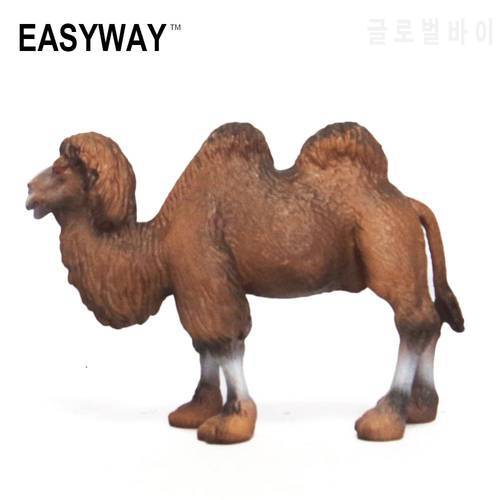 Mr.Froger Camel model toy wild animals toys set Zoo modeling Solid plastic PVC Dolls Children Science and Education brown gift