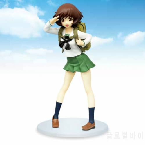 17cm Japanese original anime figure GIRLS und PANZER yukari akiyama action figure collectible model toys