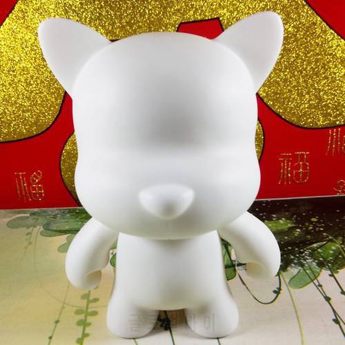 Good Munny Series Blank Kidrobot Collectible Vinyl Toy Figurine 1/16 Blank Funny Dog Or Cat Use Edu Teaching Watercolor Draeing