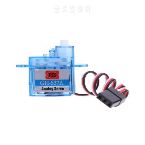 1pc 3.7G Tiny Micro Servo Mini Plastic Gear Analog Servo with Screw Bag for RC Airplane Helicopter Drone Boat Parts Accessories