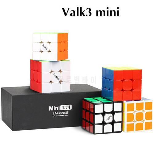 The Valk 3 Mini Size Cube 3x3 Professional Speed Cube Mofangge Qiyi Competition Cubes Toy Puzzle Magic Cube