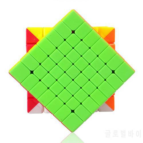 QIYI QiXing S 7x7x7 Magic Speed Cube Stickerless Professional Puzzle Cubes Brain Teaser Adult turning smoothly Toys For children