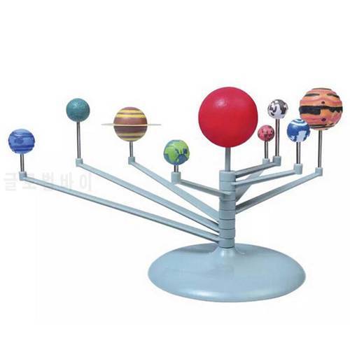Solar System Nine Planets Planetarium Model Kit Astronomy Science Project DIY Kids Gift Children Worldwide Sale Early Education