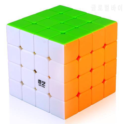 Droxma New QiYi Qi Yuan S 4x4 Magic Cube Puzzle Speed Cube Toys Magic Cube Stickerless 4x4x4 Puzzle