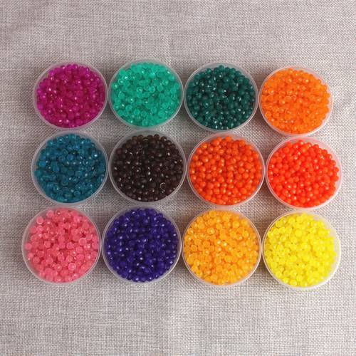 12 Colors Water Spray Beads 3d Puzzle Toys for Children Educational Toys Water Sticky Beads Juguetes Puzzle Speelgoed 200pcs/bag