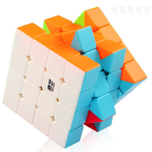 Stickerless Cube Mofangge QiYi QiYuan S 4X4x4 Magic Cube Twist Puzzle Speed Cube 4x4 Educational Toy Cube for Children Beginner