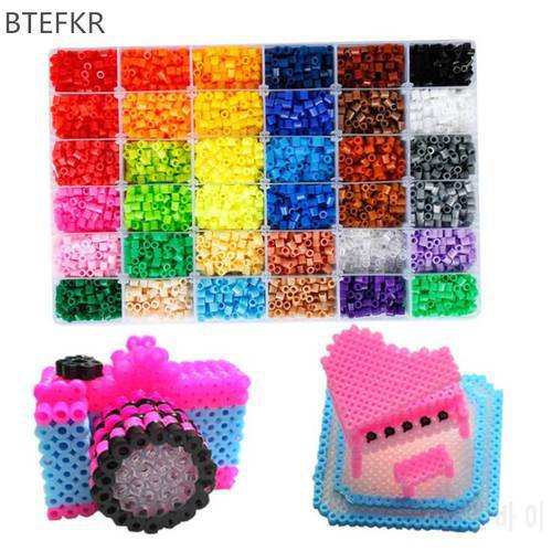48 Colors Perler Beads 5mm Hama Beads Puzzle Education Toy Jigsaw Puzzle Fuse Bead 3D Puzzles For Children 1000pcs/bag abalorios