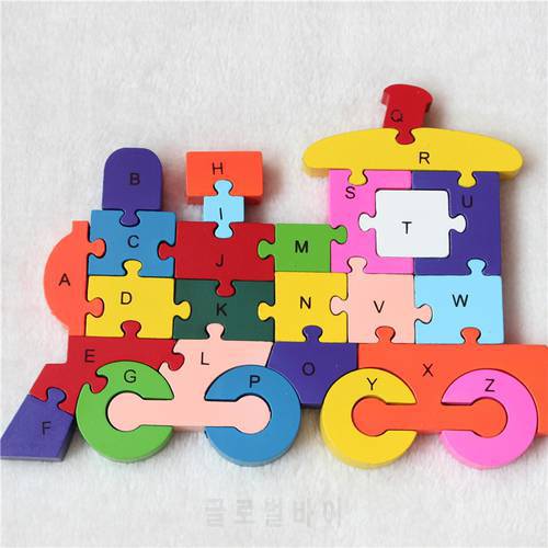 New Educational Toys Kids Train Wooden Toys Wood Kids 3d Puzzle Kids Jigsaw Puzzles Brinquedo