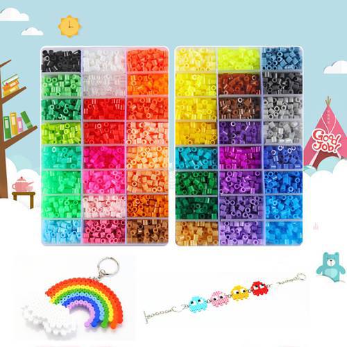 5mm Hama Beads 48 Colors Perler Beads Puzzle Education Toy Fuse Bead Jigsaw Puzzle 3D For Children 1000pcs/bag abalorios