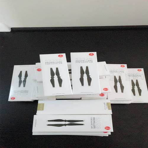 Sunnylife 4 pcs 5332S 2 pair For DJI Mavic Air Propeller(White Stripe) Blade prop for DJI Mavic Air Drone Accessories
